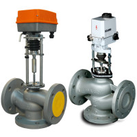 Трехходовой регулирующий клапан TRV-3