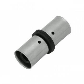 Соединитель PPSU Press двухсторонний c пресс-кольцом 25х2,5 / 25х2,5