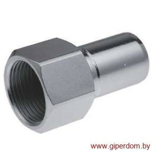 Концевик для запрессовки с внутренней резьбой 12хRp3/8 22хRp1 1/2"