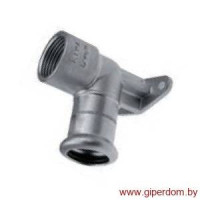 Отвод фиксируемый press с ушками длинный 15хRp1/2