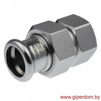 Соединитель разъемный с внутренней резьбой press 35хRp1 1/4