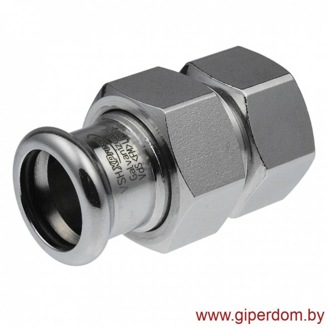 Соединитель разъемный с внутренней резьбой press 35хRp1 1/4