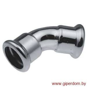 Steel отвод 45 Press 42х42 Steel отвод 45 Press 42х42